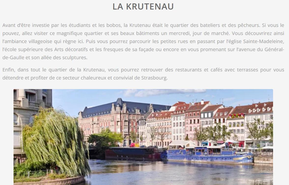 Strasbourg, Appartement Cosy Au Bord De L Eau Bagian luar foto
